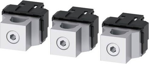Siemens Rundleiteranschlussklemme 3VA9143-0JB11 in Silber - Bild 1