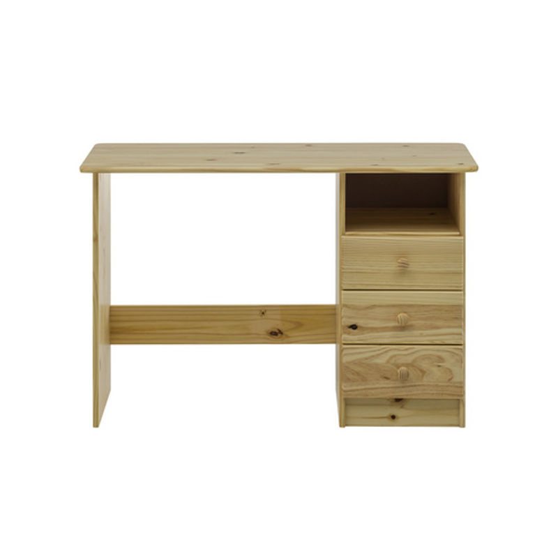 SIT-Möbel Schreibtisch aus Kiefernholz in Beige, Skandinavisches Design für dein Home-Office, B/T/H: 110 x 54 x 73 cm - Bild 2
