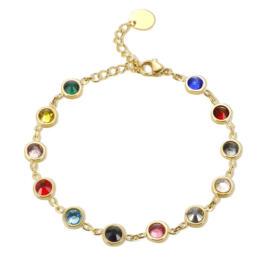 JOVO LOVE Armband, Regenbogen-Kristall, Damen - Bild 1