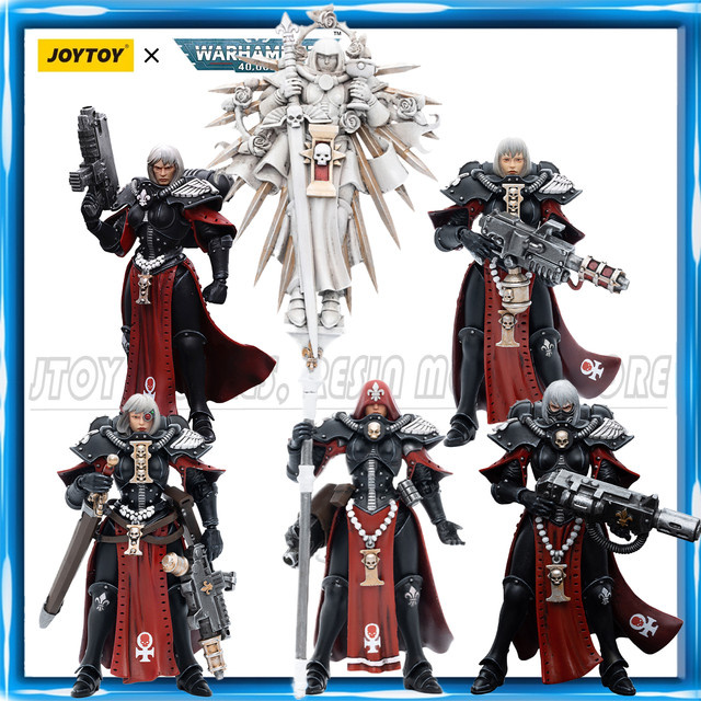 JOYTOY Warhammer 40K Adepta Sororitas Battle Sister, Actionfigur, 5-teiliges Set - Bild 1