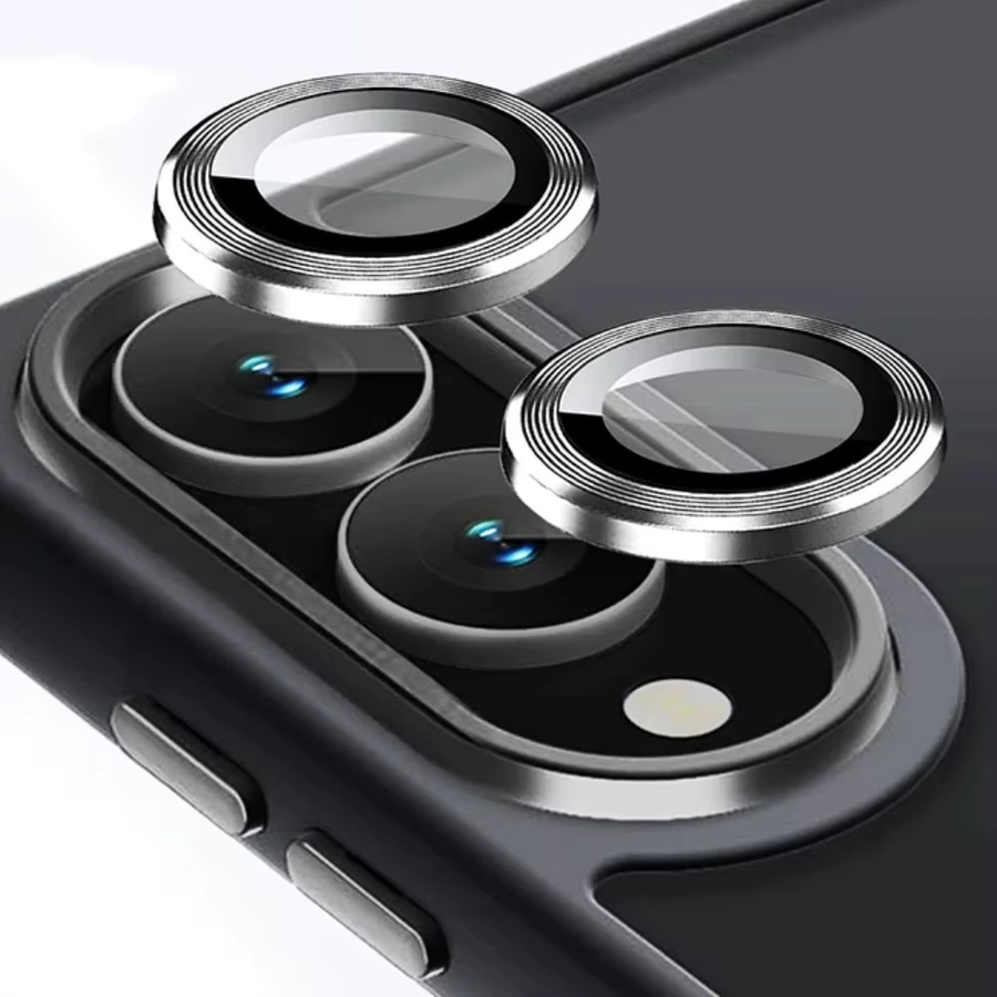 Ultra HD Kameraobjektivschutz aus gehärtetem Glas für Samsung S26 S25 S24 S23 Ultra Plus in Schwarz - Bild 5