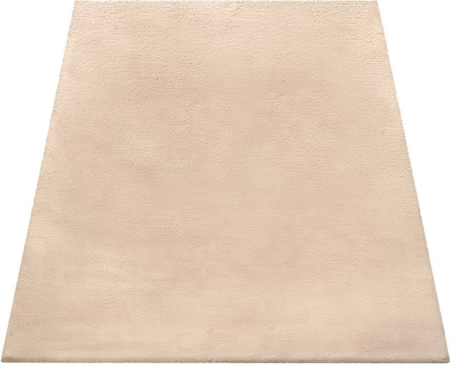 Fellteppich Fluffy in Sand, rechteckiger Kunstfellteppich aus synthetischen Fasern, Breite: 60 cm, Tiefe: 90 cm - Bild 1