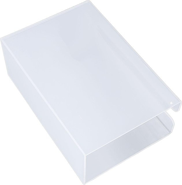 OutsideWorld Wandmontierte Taschentuchbox aus Acryl in Transparent White - Bild 1