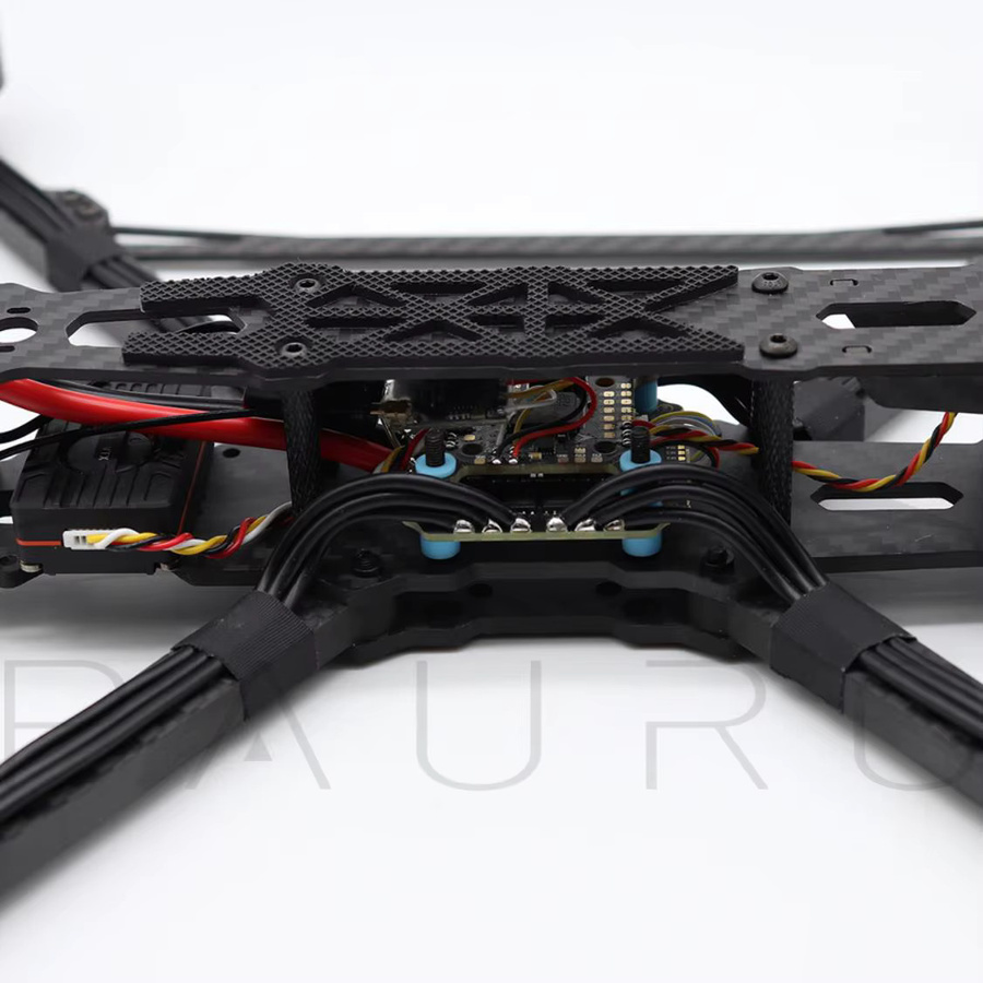MARK4 V2 10-Zoll FPV-Drohnenkombination PNP Quadrocopter für Endurance-Flug in Schwarz - Bild 4