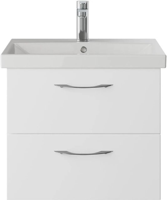 Pelipal Waschbeckenunterschrank Serie 4035 Weiß Glänzend Breite: 56 cm - Bild 1