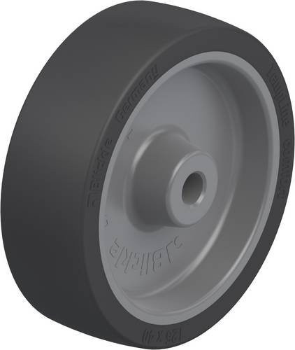 Blickle POSI 125/12G Kunststoff-Rad in Schwarz und Grau mit einem Durchmesser von 125 mm und einer Tragfähigkeit von maximal 120 kg - Bild 1
