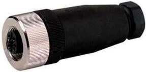 Murrelektronik Rundsteckverbinder Buchse M12 5-polig gerade in Schwarz 7000-12921-0000000 - Bild 1