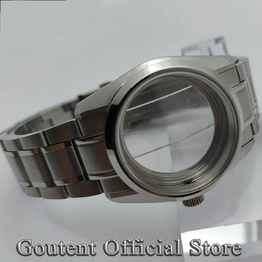 Goutent Uhrengehäuse Edelstahl, Silber, 36 mm - Bild 2