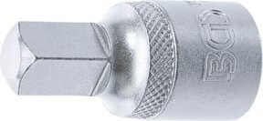 BGS Öldienstschlüssel aus Chrom-Vanadium mit 12,5 mm (1/2 Zoll) Antrieb Innenvierkant und 10 mm Abtrieb Innenvierkant in Silber - Bild 1