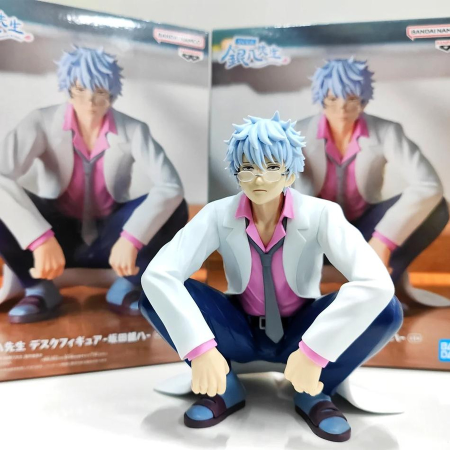 Fashnics Gintama Sakata Gintoki Katsura Kotarou Animationsmodell Figur 12cm - Bild 3