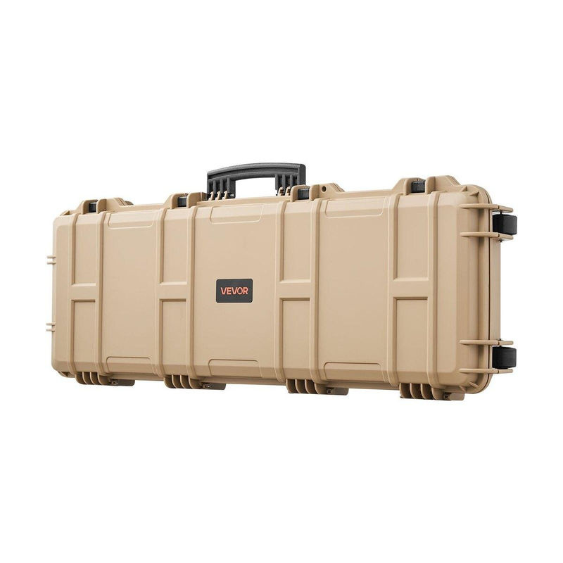Wasserdichter und staubdichter Gewehrkoffer von Buying Solutions, MB in Beige mit Rollen und abschließbarem Kunststoffgehäuse sowie vorgeschnittenem Schaumstoff - Bild 8