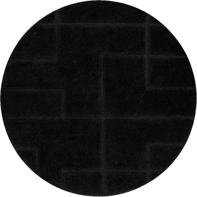 RugsX Teppich Lazienka VG19218 Schwarz, Rechteckig, B/T: 100 x 100 cm - Bild 1