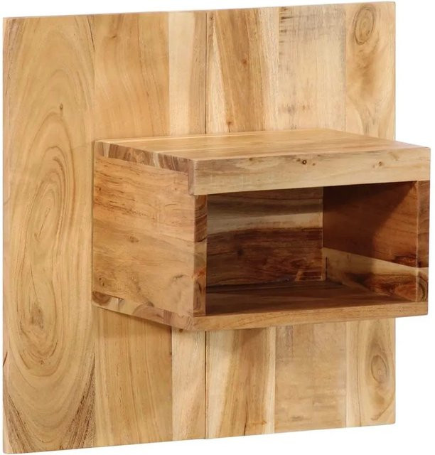 vidaXL Nachttisch aus Akazien-Massivholz in Braun, B/T/H: 50 x 27 x 50 cm - Bild 1