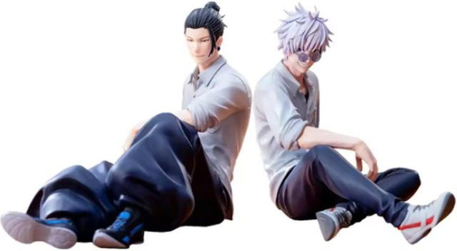 Yiran toy 1 Jujutsu Kaisen Satoru Gojo und Geto Suguru Actionfigur, 10cm, ab 14 Jahren - Bild 1
