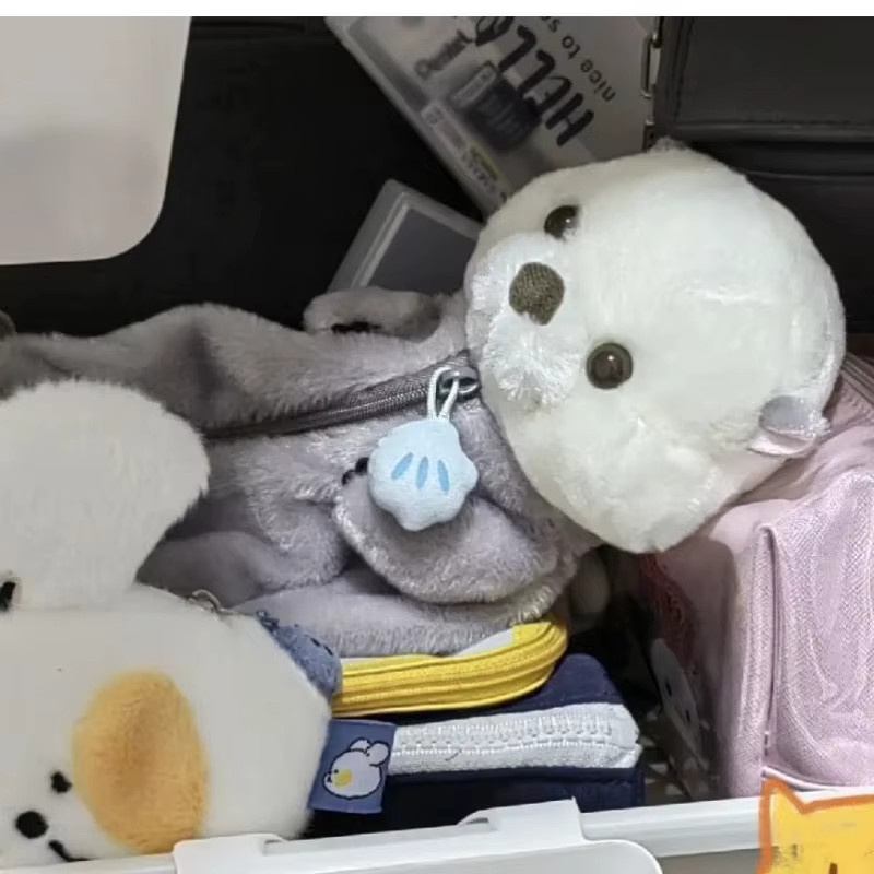 Reative Sea Plüsch-Federmäppchen als niedliches Puppen-Stifteetui für Kinder - Bild 5