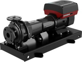 Grundfos Normpumpe NKE65-200/219 A2-F-A-BQQE elektrisch geregelt, 400V, 4kW, IE5, Schwarz - Bild 1
