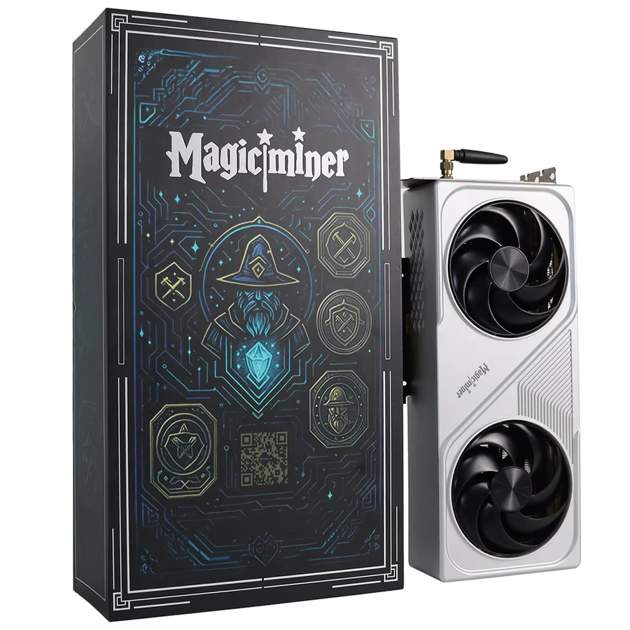 MagicMiner BG01 BG02 Solo Bitcoin Miner ASIC Krypto-Miner mit WiFi und RJ45 in Silber - Bild 4