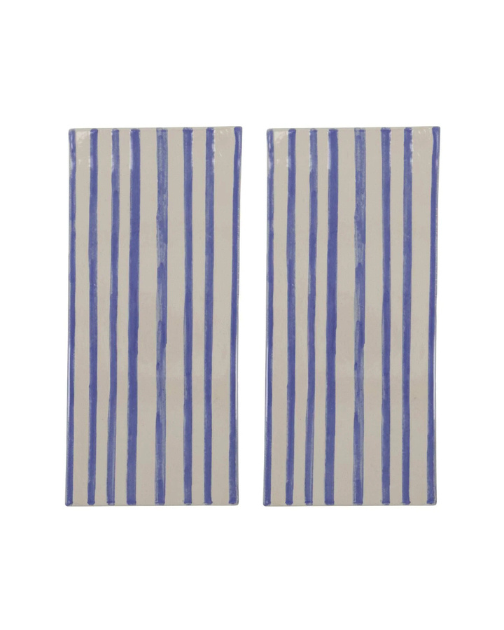 House Doctor Servierplatte Diva Blau Durchmesser: 26 cm - Bild 1
