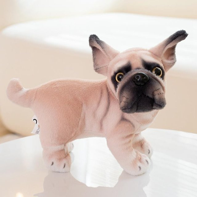 Yiran toy Simulations-Hunde-Stofftier, Plüschtiere, Braun, 20cm - Bild 1