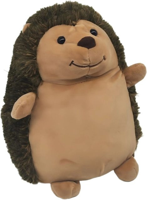 Relaxdays Türstopper Igel aus Polyester in Braun, B/T/H: 21 x 16 x 14 cm - Bild 1