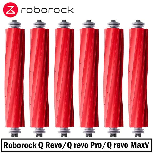 Roborock Hauptbürste Ersatzteil in Rot für Q Revo, Q Revo Pro und Q Revo MaxV Roboterstaubsauger - Bild 1