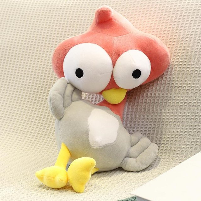 Kidsly Strauß Plüschtier, Rosa, Grau, 100cm, ab 14 Jahren - Bild 1