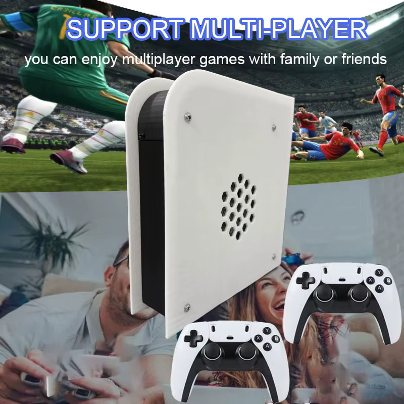LZAKMR Retro-Spielkonsole M15 mit 8GB RAM und 2TB ROM, Weiß, Batocera System mit über 70.000 Spielen für Wii, PS2, PSP, NGC, N64 und Windows 11, inklusive kabellosem Controller - Bild 3