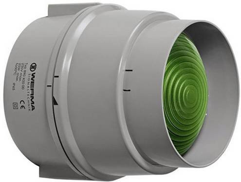 Werma Signalleuchte 890.200.00 Grün Dauerlicht 12 V/24 V/48 V/110 V AC/DC - Bild 1