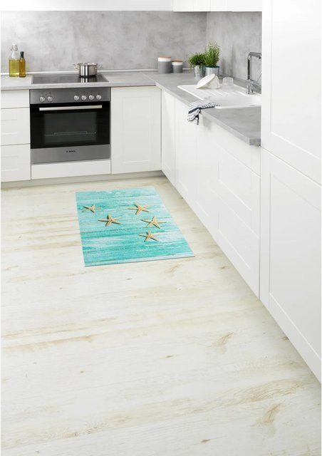 Wenko Badematte Mediaster Seestern Mehrfarbig B: 50 cm, T: 80 cm - Bild 1