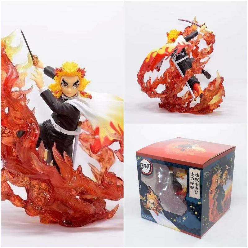 Demon Slayer Kyojuro Rengoku Statue, Anime-Figur, 17cm, ab 18 Jahren - Bild 2