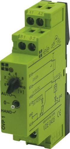 Tele OVP1 Koppelrelais 24 V/AC/DC 0 - 10V in Grün - Bild 1