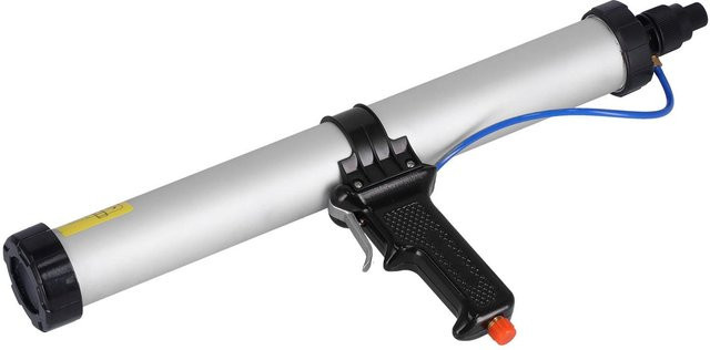 TOMTOP Pneumatische Kartuschenpistole aus Aluminiumlegierung in Silber, 600 ml - Bild 1