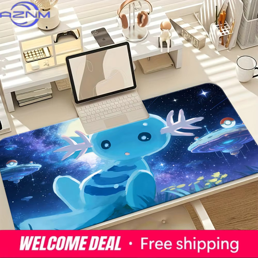 Potdemiel Pokémon Wooper Galaxy TCG Spielmatte, mit rutschfester Gummibasis - Bild 3