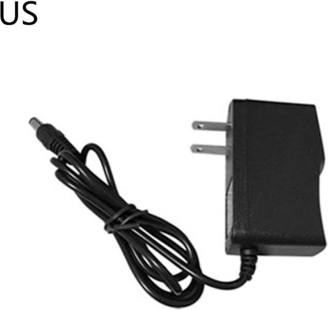 Netzteil Adapter Ladegerät 6V 1A für Blutdruckmessgeräte HEM-7200 7051 7052 in Schwarz mit Barrel-Plug und US-Stecker - Bild 1