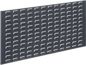 Kappes RasterPlan Schlitzplatte aus Stahl in Anthrazit RAL 7016, Breite: 100 cm, Höhe: 45 cm - Bild 1