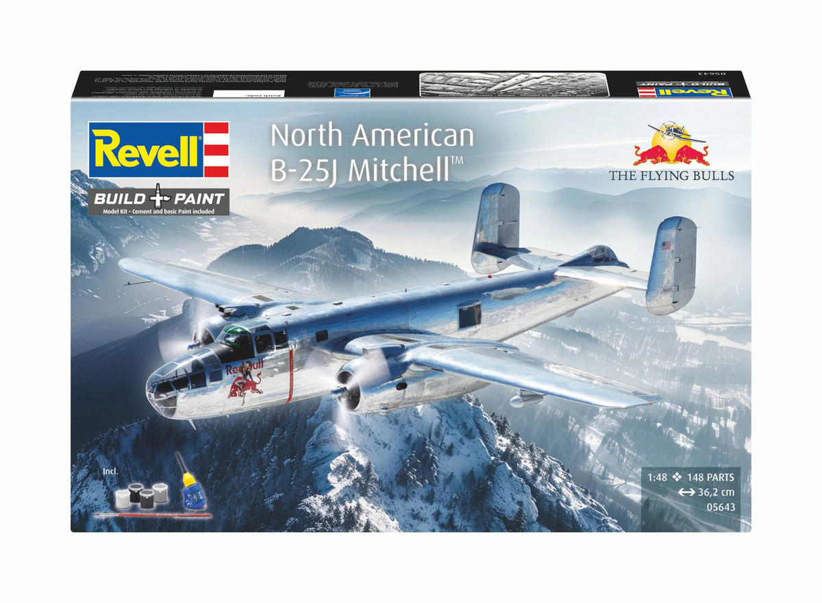Revell Flying Bulls B-25J Mitchell Geschenkset 1:48 - Bild 2