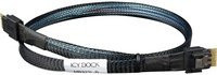 Icy Dock SlimSAS 4i SFF-8654 Kabel in Schwarz - Bild 1
