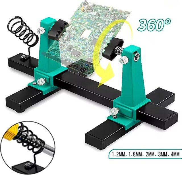 KRIOCY 360 Grad Wartungshalter für Mainboard-Leiterplatten zur Demontage und zum Schweißen - Bild 1