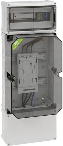 Spelsberg Zählerschrank ZKi 110-eHZ in Weiß mit transparentem Aufbau - Bild 1