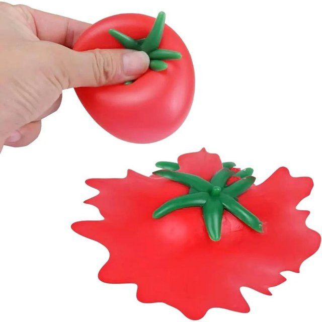 BC Pet Supplies Squishy Wassermelonen Tomaten Orange Stressbälle - Bild 1