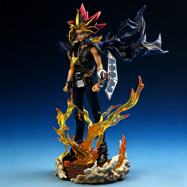 Bandai Yu-Gi-Oh! Yugi Muto Dual-Headed Duel Monster, Figur, 28 cm - Bild 1