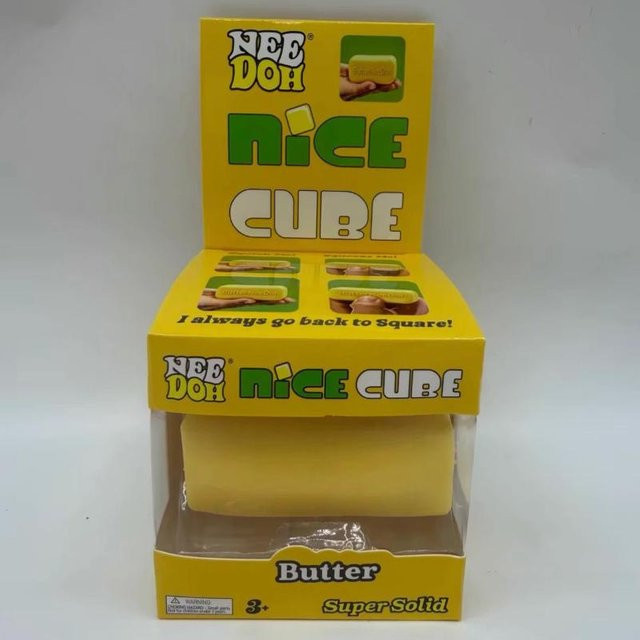 NeeDoh Nice Cube Glitzer Funkeln, Knetspielzeug, ab 14 Jahren - Bild 1