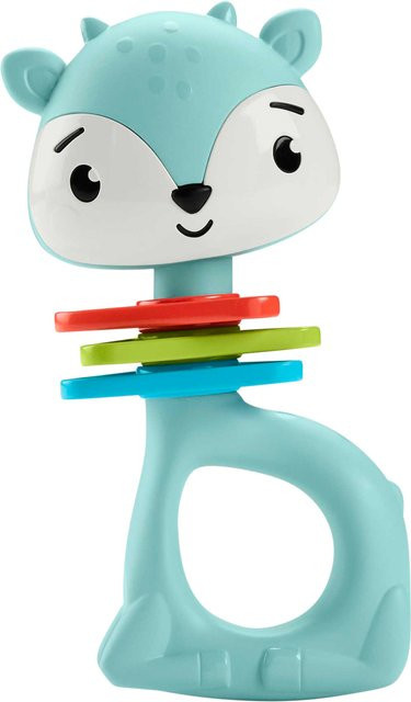 Fisher-Price Aktivitäts-Beißringe Rehkitz ab 3 Monaten Bunt - Bild 1