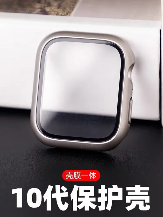 Apple Schutzhülle und Displayschutzfolie, Silikon, Weiß, Unisex - Bild 2