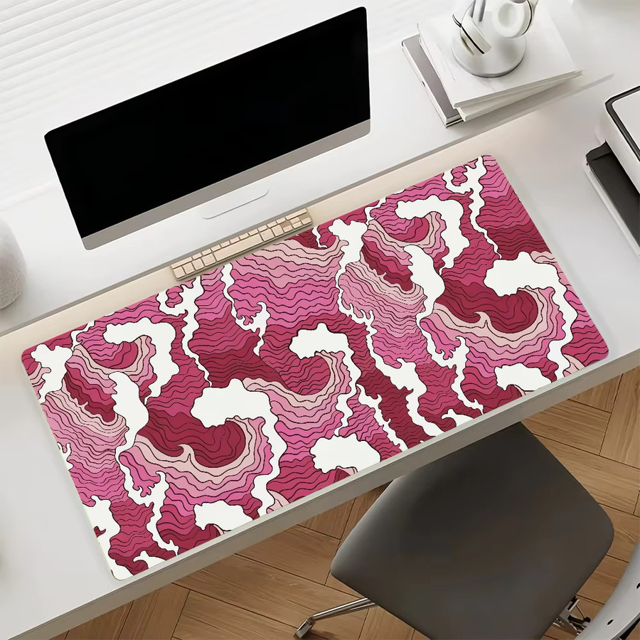 Art Waves Mauspad im japanischen Stil, rutschfeste Gamer-Schreibtischunterlage für Laptop und Büro, groß - Bild 6