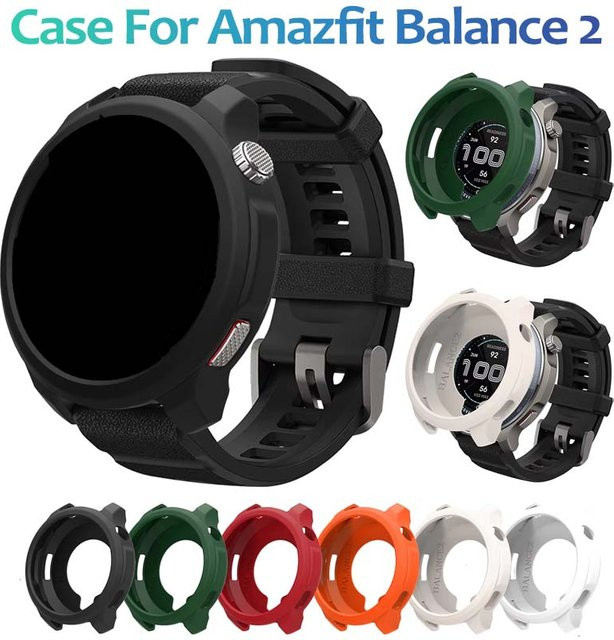 Huami Amazfit Balance Schutzhülle, Silikon, orange - Bild 1