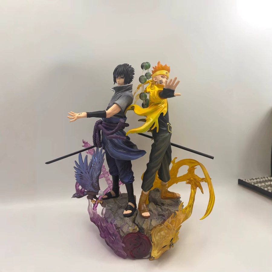 Bandai Naruto Shippuden Uzumaki Uchiha Sasuke Actionfigur, Kunststoff, Bunt / Mehrfarbig - Bild 3