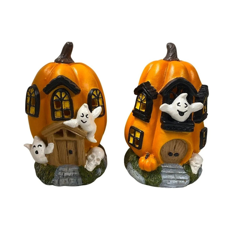 Boltze Deko-Aufsteller Ghostie Halloween Mehrfarbig Höhe: 16,5 cm - Bild 2