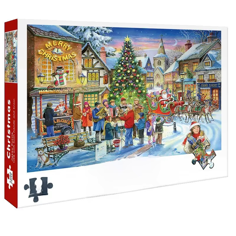 Weihnachten Puzzle, 1.000 Teile, Bunt / Mehrfarbig - Bild 3