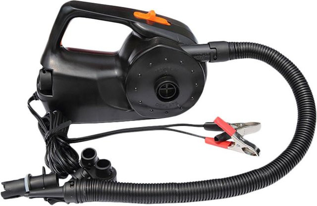 Elektrische 12V 100W Autopumpe für Kajak, Boot und Schwimmbad in Schwarz - Bild 1
